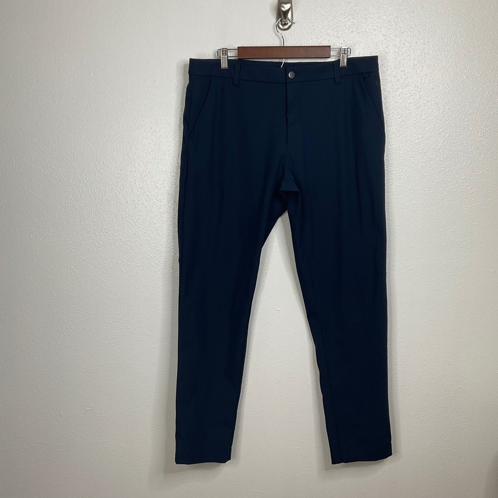 Lululemon Commission Pant Classic Warpstreme‎ 34" True Navy Size 36